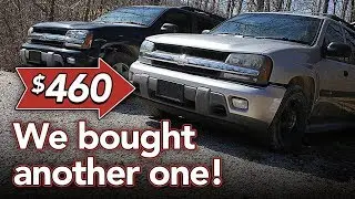 We bought another Trailblazer for $460! - Buying a car for parts