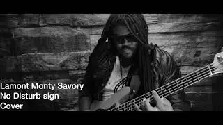 NO DISTURB SIGN BASS COVER