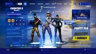 Chill and playing fortnite