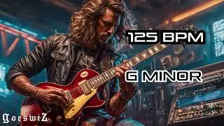 Heavy Metal Backing Track in G Minor 125 BPM