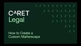 Create Matterscape in CL