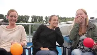 3 süße Ladys auf Lachgas