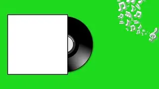 Music green screen || Music Player Green screen || cd player green screen