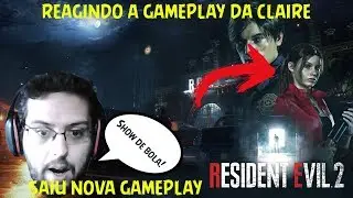 Resident Evil 2 Remake: Gameplay com a Claire - O que achei? REAGINDO 5#