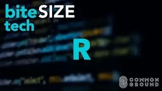 Bite-Size Tech: R programming language