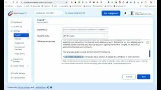 Setting the Default System Prompt in Genius Engager AI