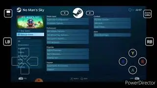 No man's sky steam link app - DS4 setup
