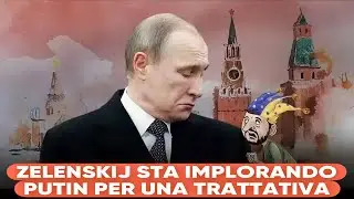 Zelensky is begging Putin for a deal.
