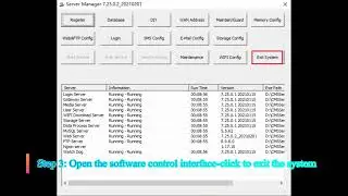 How to Migrate CMSV6 Server Backup Database to Another Disk