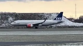 SAS AIRLINES #takeoff #planespotting