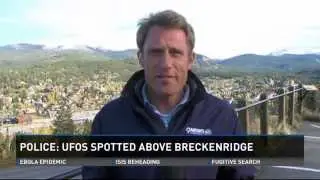 3 UFO's hover over Breckenridge, Colorado Multiple witnesses. October 4 2014