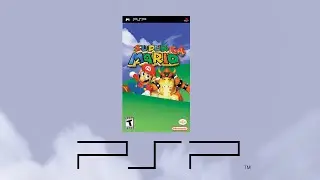 Super Mario 64 PSP... Unofficial Port For The Playstation Portable