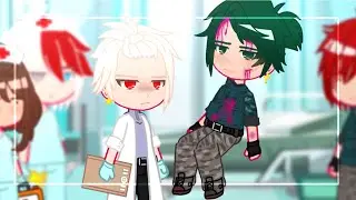 'Quick! What's your type!?' meme//  Dekubaku???// No quirk AU// BLOOD WARNING!!😔✨