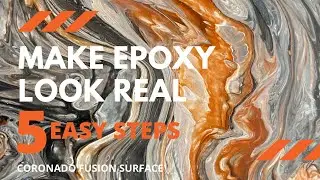 ITS SO EASY TO MAKE EPOXY LOOK REAL