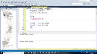 How to use update() and @@rowcount in SQL server manager