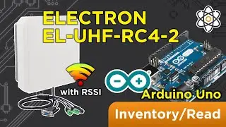 Inventory Active Mode Reader EL-UHF-RC4-2 Serial RS232 dengan Arduino Uno