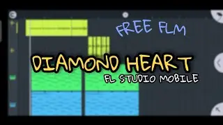Diamond Heart (Feat. Sophia Somajo) - Alan Walker (FL STUDIO MOBILE )