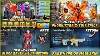 🔴 Jujutsu Kaisen Prize Path Rewards | Get New X-SUIT Under 3100 Uc 💸| Blood Raven X-SUIT Trick Bgmi