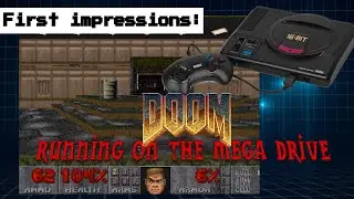 Doom for the Sega Mega Drive/Genesis (MegaDoom v0.0.1)