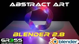 Blender 2.8 modellieren 🎬 | Abstract Art für Anfänger 👍