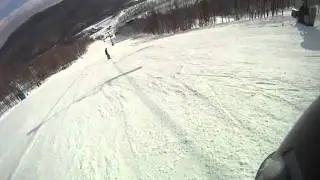 Snowboarding at Whitetail PA    -Go Pro HD-