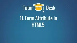 Form Attribute in HTML5