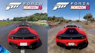 Forza Horizon 6 vs Forza Horizon 5 - Graphics and Details Comparison