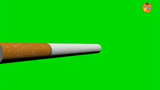 Green screen cigarette with smoke effect green screen background smoke effect
