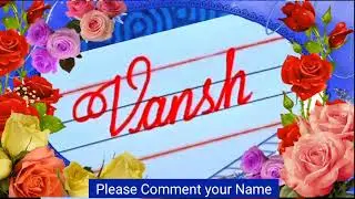 Beginner's Handwriting Practice  || Names in Cursive Writing.#handwriting #cursivewriting