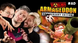 3 Players 1 Controller in Worms Armageddon: Anniversary Edition! 