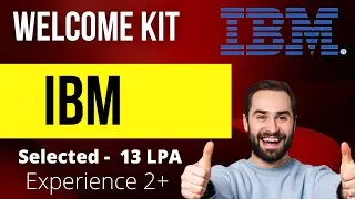 IBM Welcome kit😊|| New Joiners in IBM|  Salary 13 LPA | Software Engineer | part-1