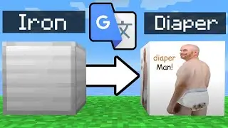 I Put Every Minecraft Texture Through Google Translate 10 TRILLION Times...