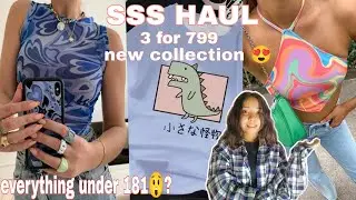 Street Style Store haul | sss try on haul | 3 for 799 | everything under 181?😳| part-2