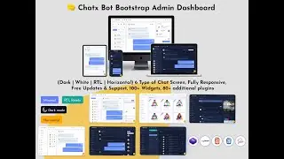Chat Bot Bootstrap Admin Dashboard Template