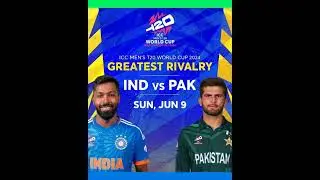 IND vs pak match 9th June 🏆TTwenty wc🏏 2024