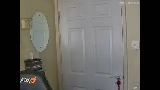 Security camera testing 3D printer checking