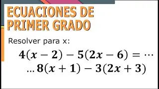 Ecuaciones Lineales - Ej 04 - SimpleAlgebra1