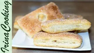 Язычки Слоеные с Сахаром 🥐 Что Приготовить из Слоеного Бездрожжевого Теста. Ирина Кукинг