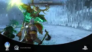 God of War Ragnarök_Kratos vs The King