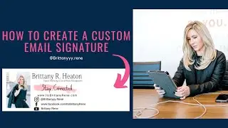 Create you own personalized email signature on CANVA