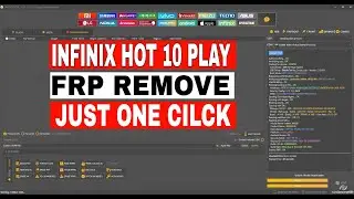 INFINIX HOT 10 PLAY FRP REMONE JUST ONE CILCK DONE...UNLOCK TOOLS