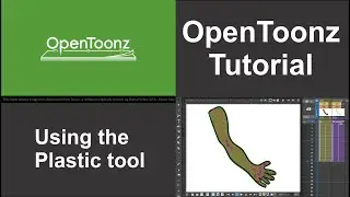 OpenToonz Tutorial - Using the Plastic tool in OpenToonz