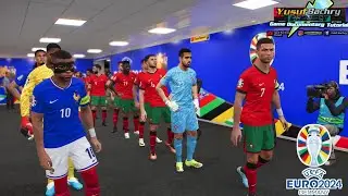FRANCE VS PORTUGAL EURO 2024 QUARTER FINALS II ULTRA REALISM SIMULATION IN SP FL 24