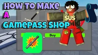 Dev Tutorial #3 How to make a GamePass Shop