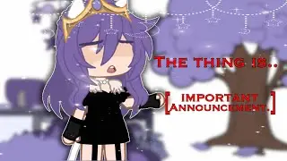 Important announcement. [Please watch full video.]