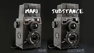 Camera Texturing Info - Free Model + Mari & Substance Files