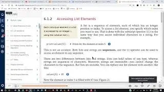 Programming in Python - Chapter 6 Lecture on Lists - Fall 2019