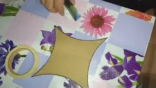 Еще одна идея для покраски участков стен.
