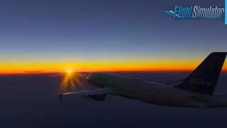 Realistic JetBlue Fenix A320 Sunrise Flight from Detroit to NYC in MSFS | Stunning Manhattan Landing