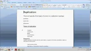 SQL Server tutorial 71: Configuring Replication / Types of Replication /